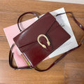 GC704 Dionysus Medium Top Handle Bag / 11.4"W x 7.8"H x 4"D