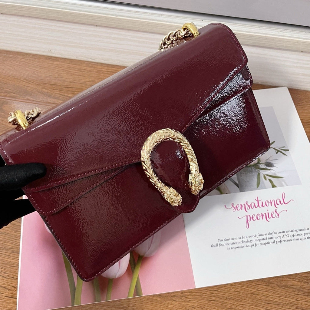 GC705 Dionysus Small Shoulder Bag / 11"W x 6.2"H x 4"D