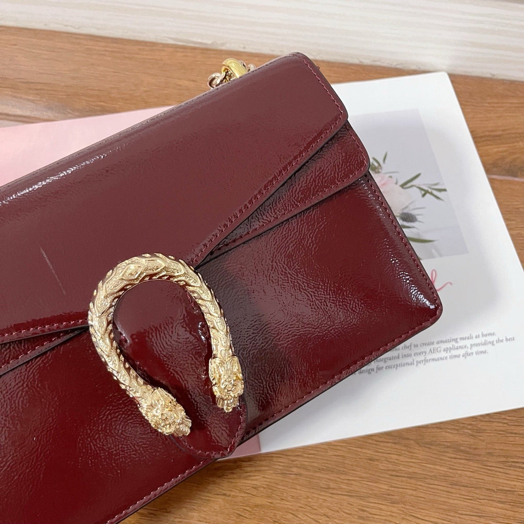 GC705 Dionysus Small Shoulder Bag / 11"W x 6.2"H x 4"D