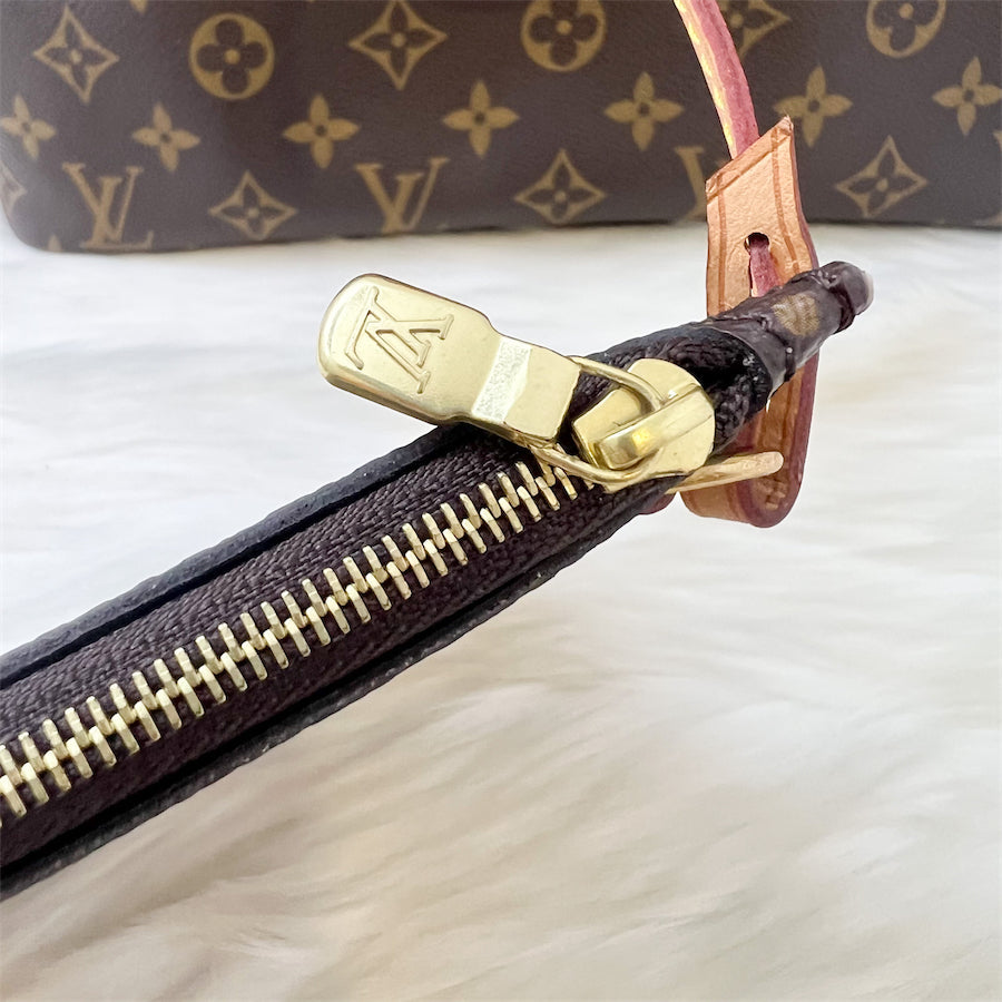 LV Neverfull MM in Monogram Canvas GHW