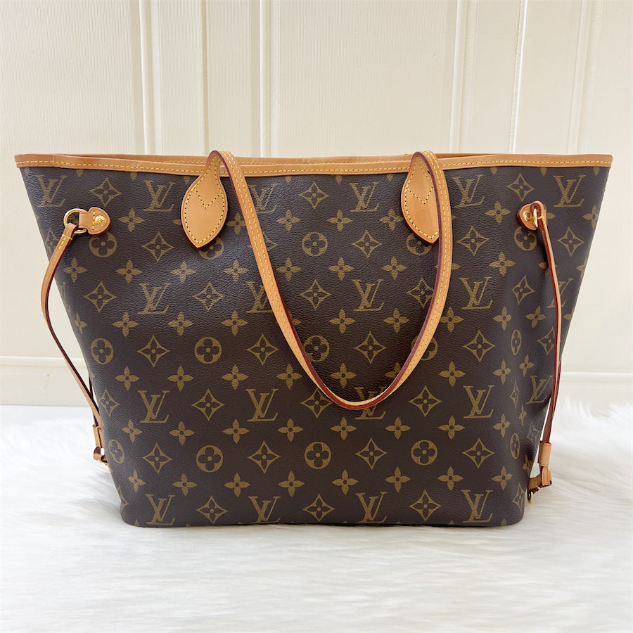 LV Neverfull MM in Monogram Canvas GHW