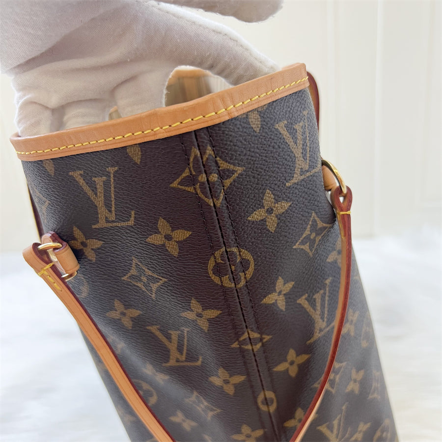 LV Neverfull MM in Monogram Canvas GHW