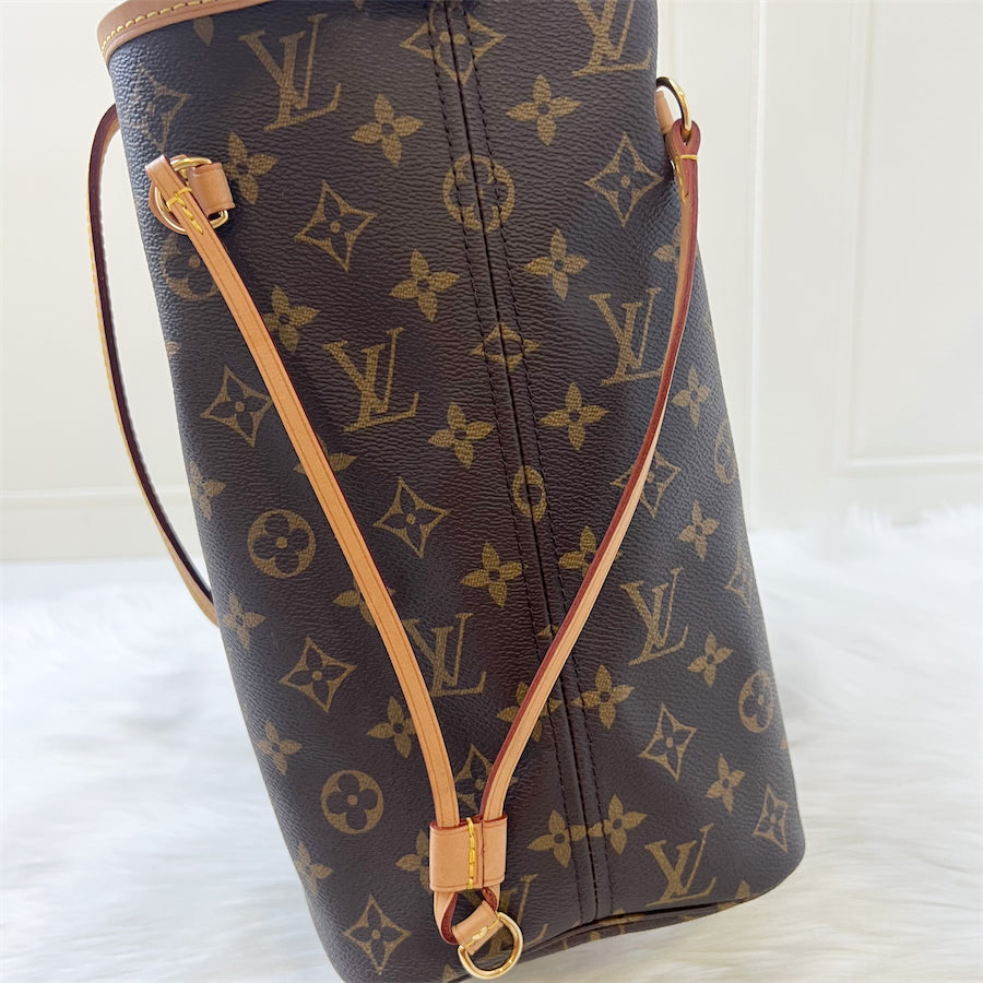 LV Neverfull MM in Monogram Canvas GHW