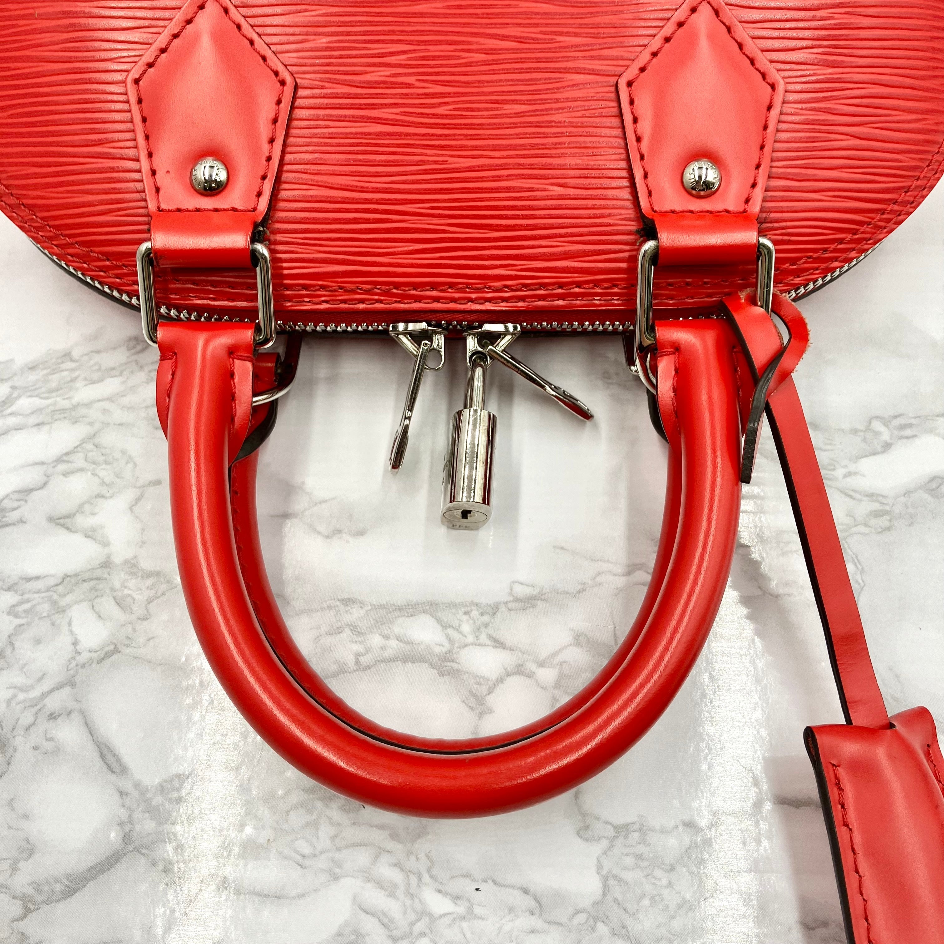 LOUIS VUITTON Epi Alma BB