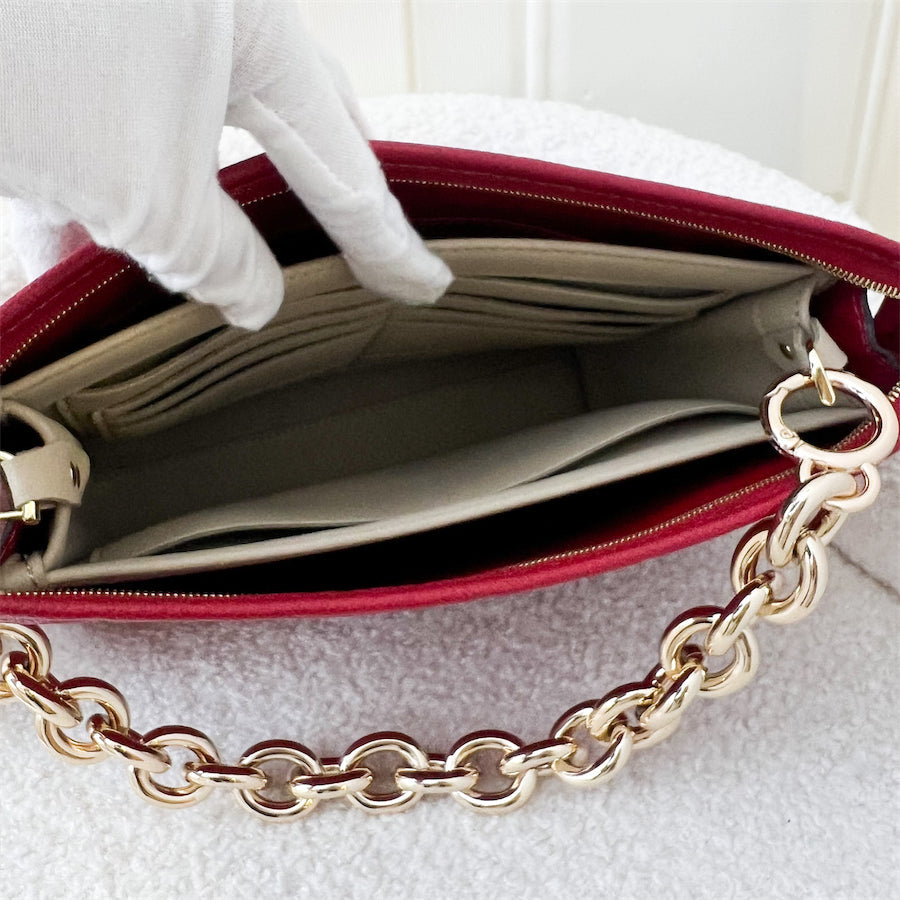 LV Toiletry 26 in Red Empriente Leather GHW