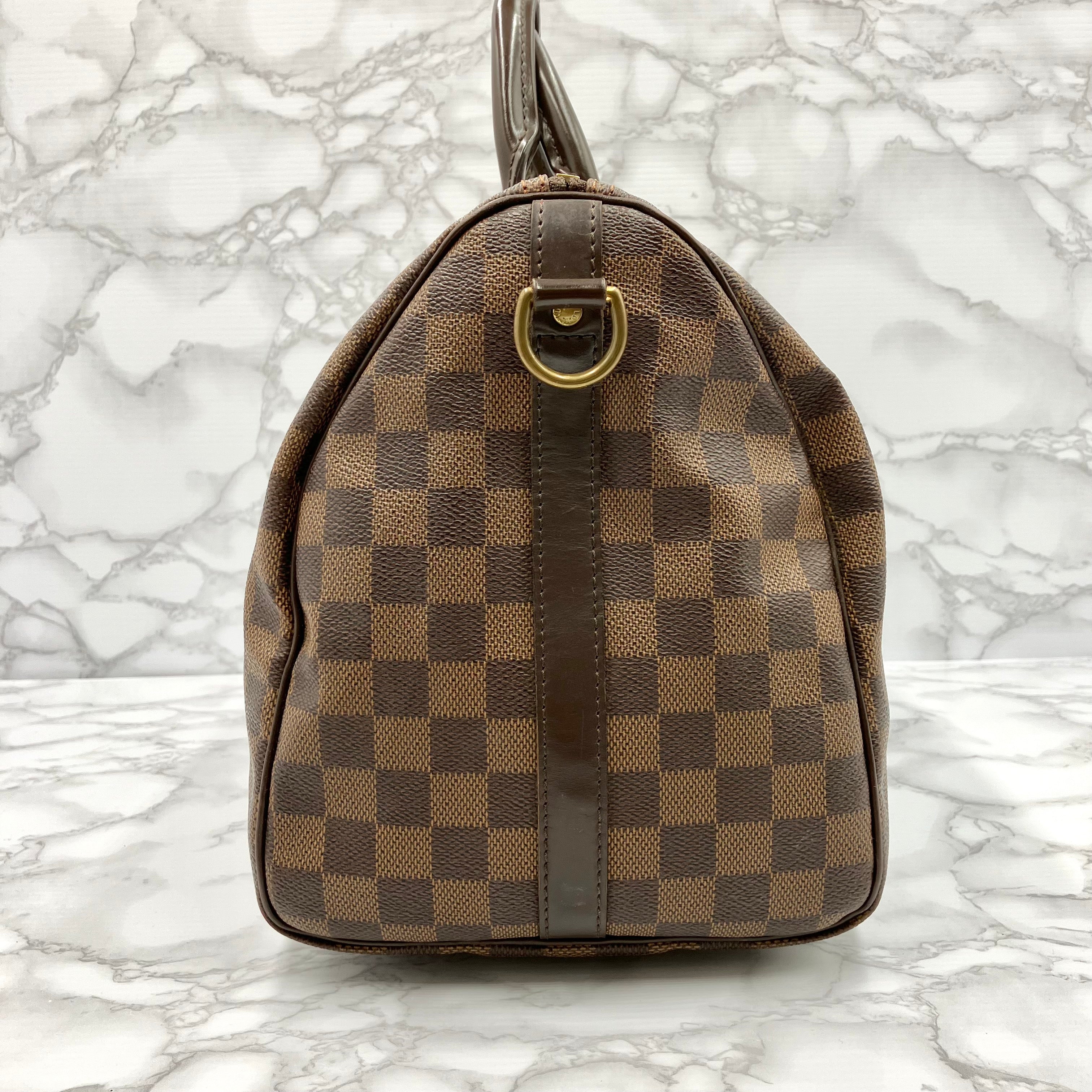 LOUIS VUITTON Damier Speedy 35 Bandouliere
