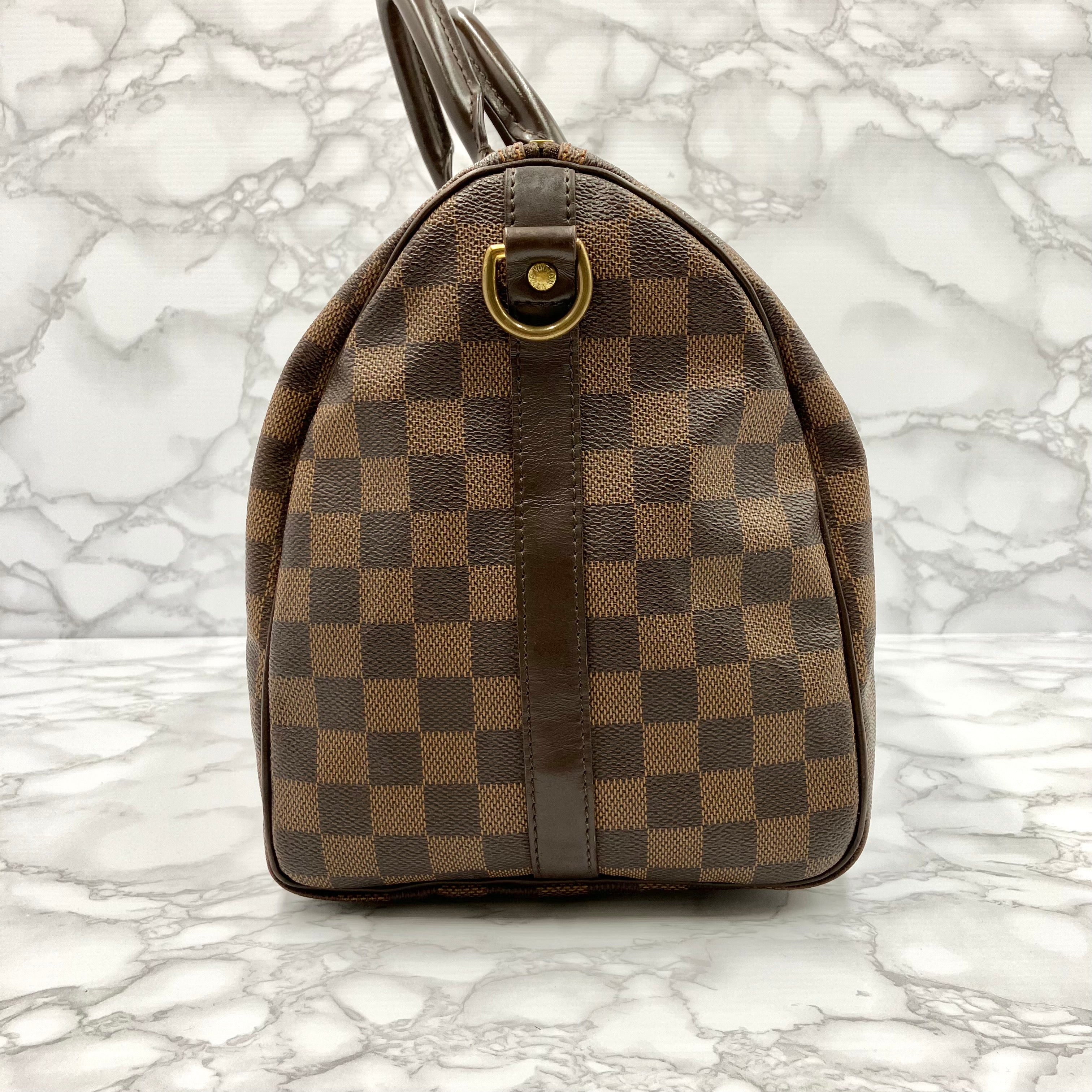 LOUIS VUITTON Damier Speedy 35 Bandouliere