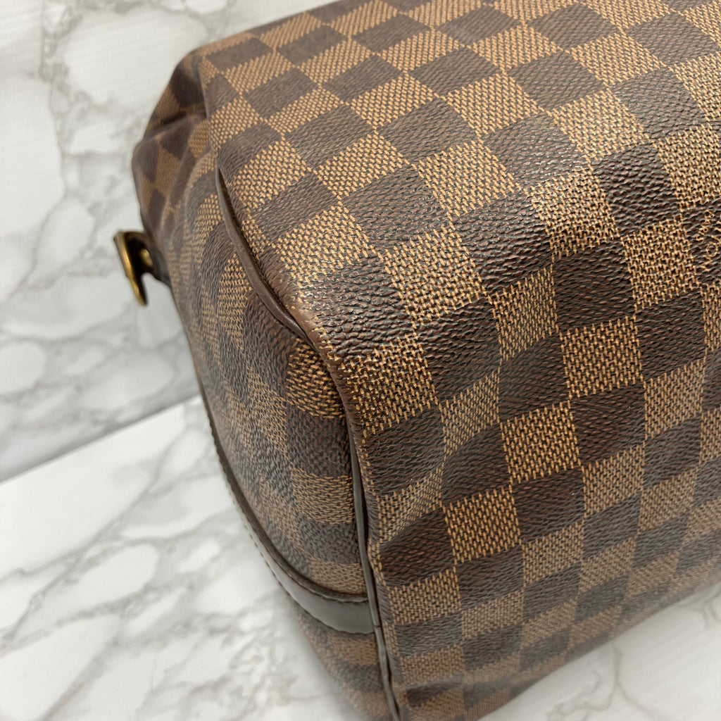 LOUIS VUITTON Damier Speedy 35 Bandouliere