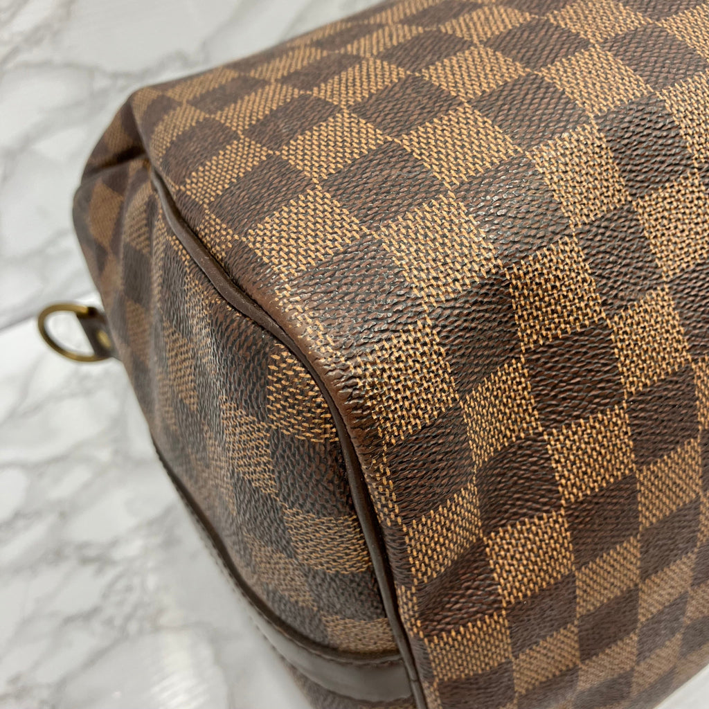 LOUIS VUITTON Damier Speedy 35 Bandouliere