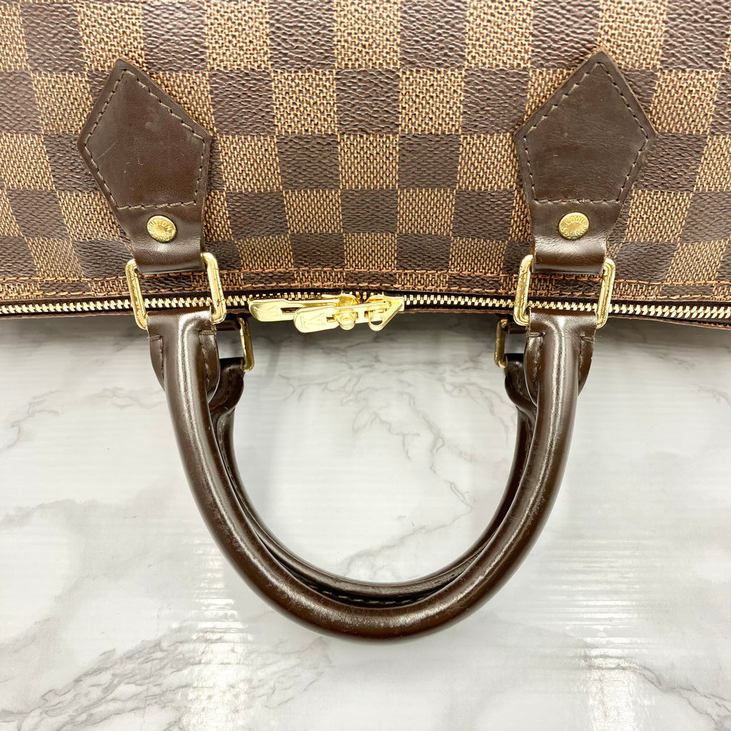 LOUIS VUITTON Damier Speedy 35 Bandouliere