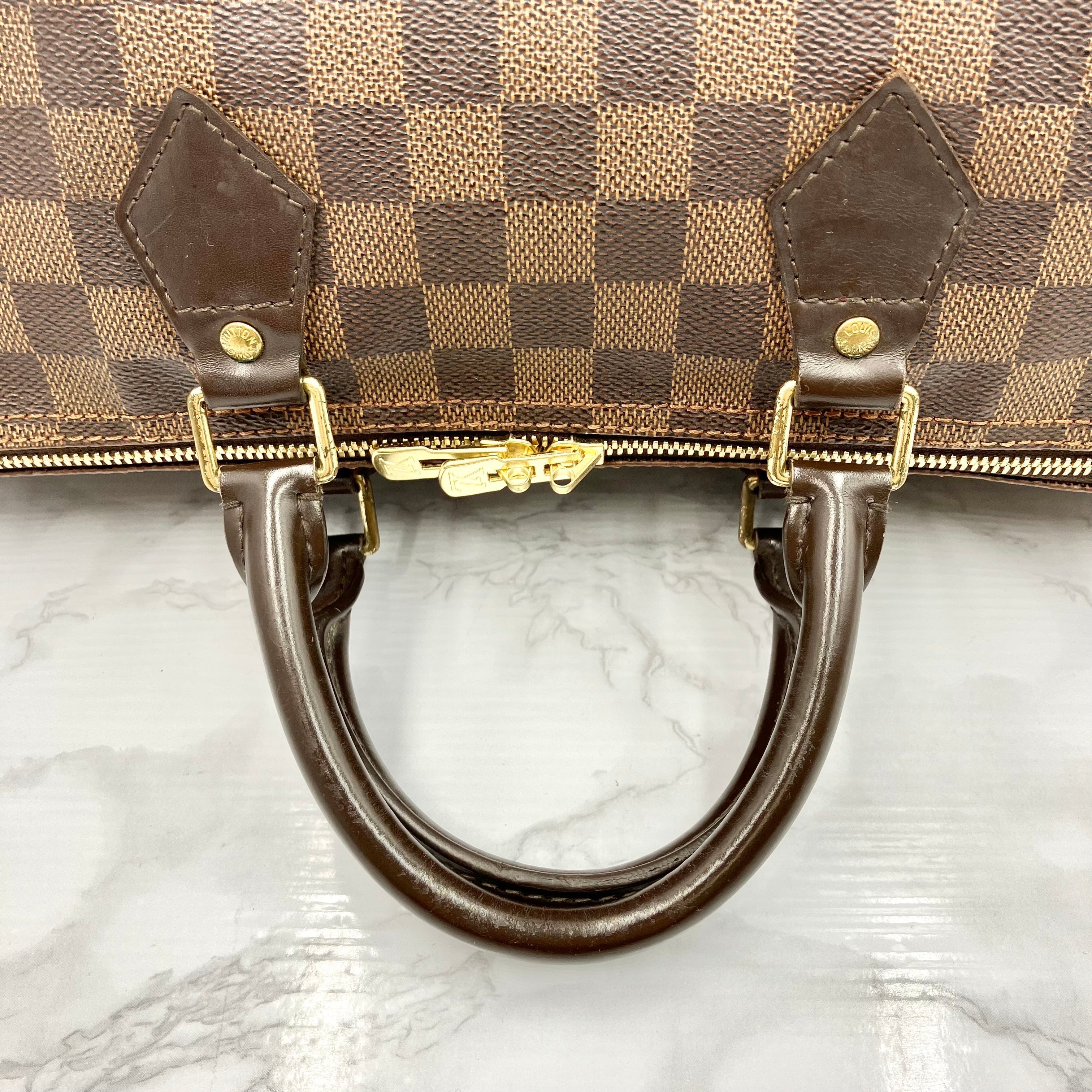 LOUIS VUITTON Damier Speedy 35 Bandouliere
