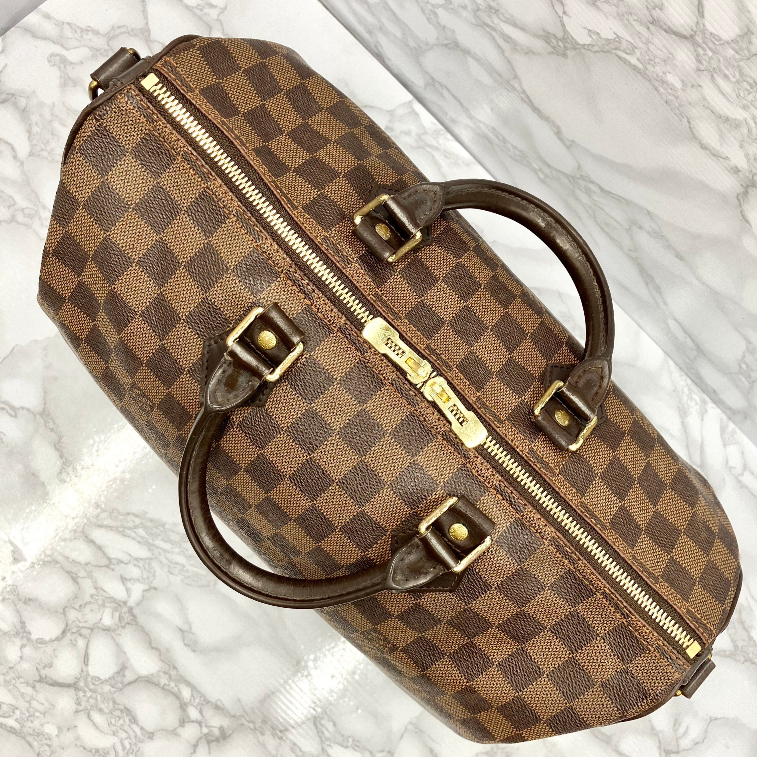 LOUIS VUITTON Damier Speedy 35 Bandouliere