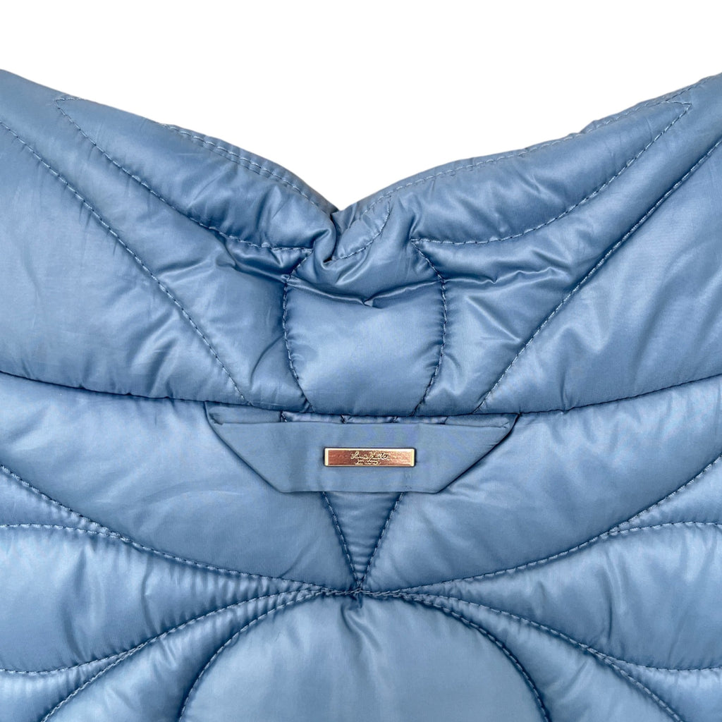 Men's Lvse Padded Monogram Gilet Blue Size IT 56 / XXXL
