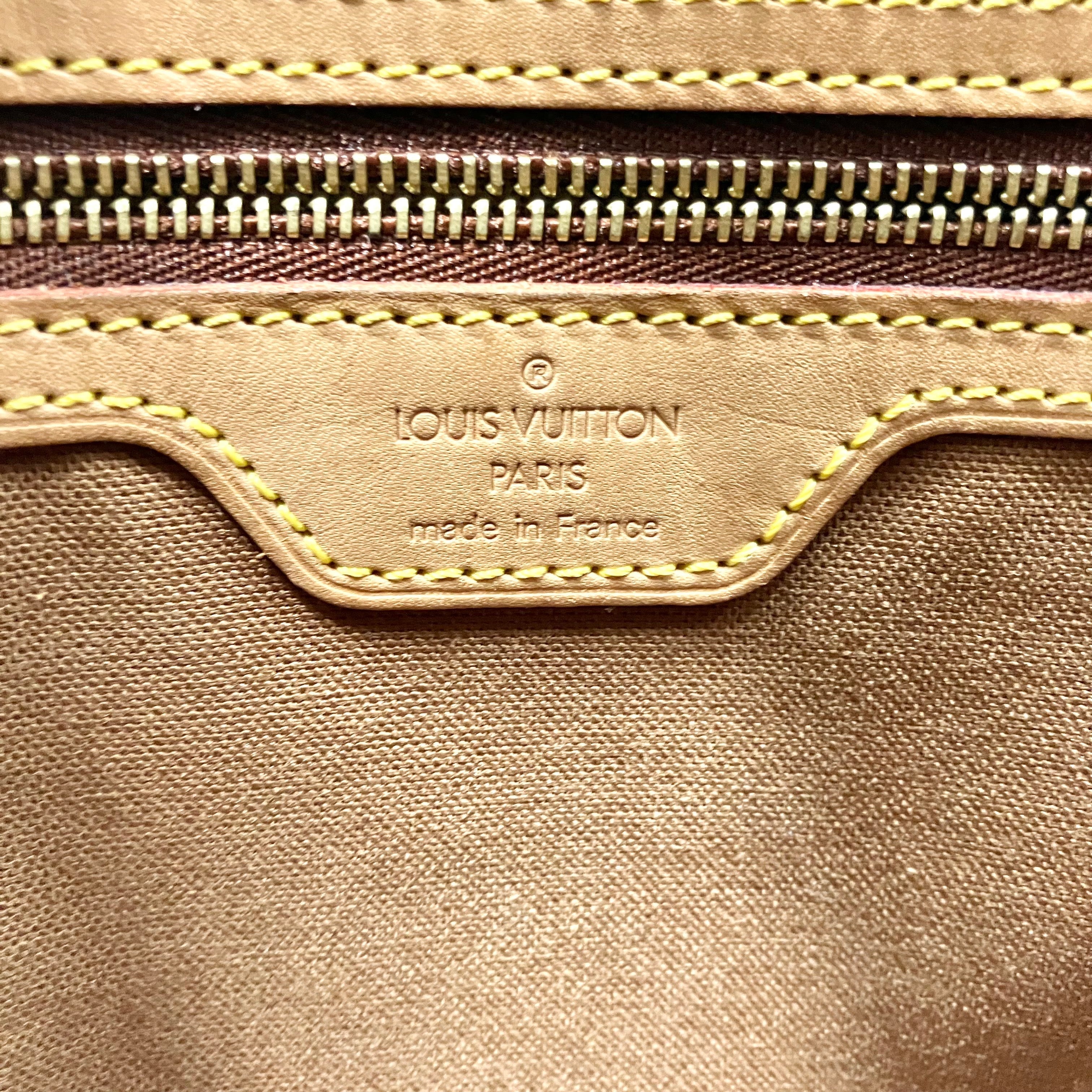 LOUIS VUITTON Monogram Cabas Piano