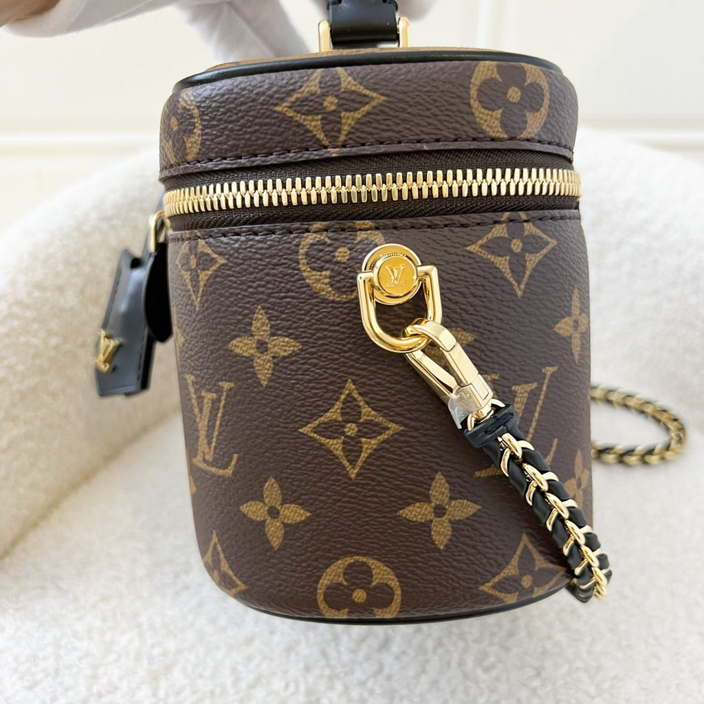 LV Vanity PM in Monogram Canvas and Black Trim GHW