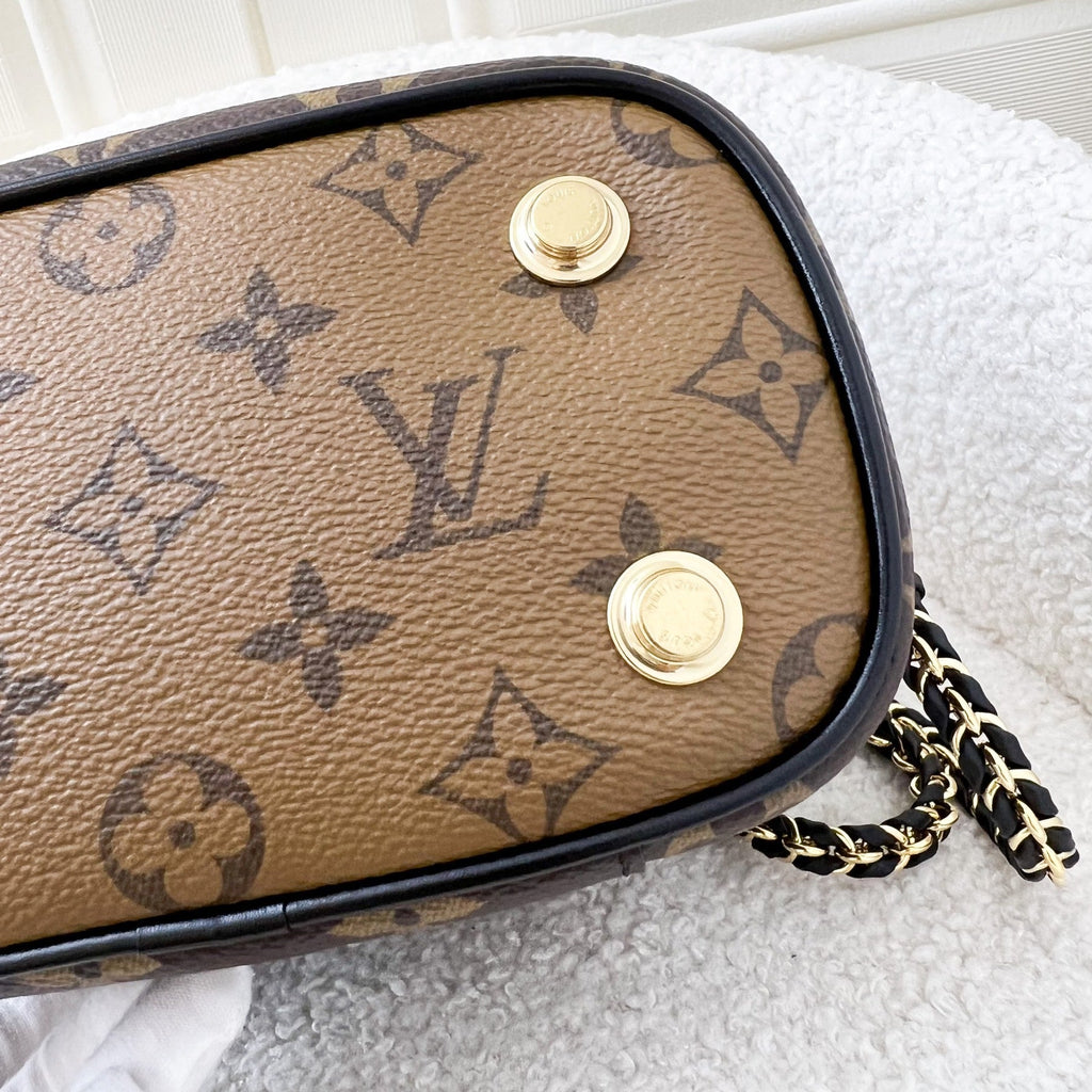 LV Vanity PM in Monogram Canvas and Black Trim GHW