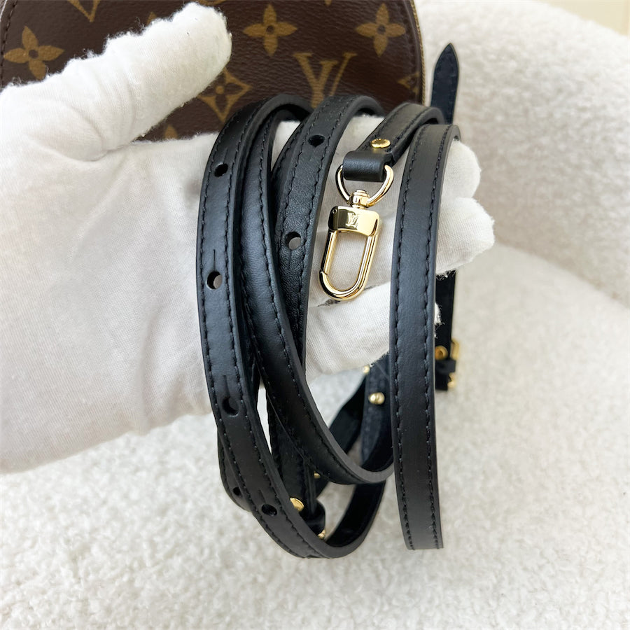 LV Mini Palm Springs Backpack in Monogram Canvas GHW