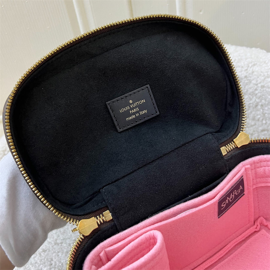 LV Vanity PM in Monogram Canvas and Black Trim with GHW