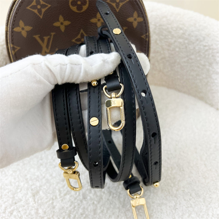 LV Mini Palm Springs Backpack in Monogram Canvas GHW