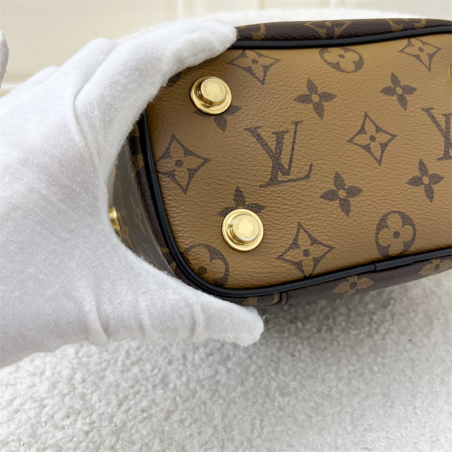 LV Vanity PM in Monogram Canvas and Black Trim with GHW
