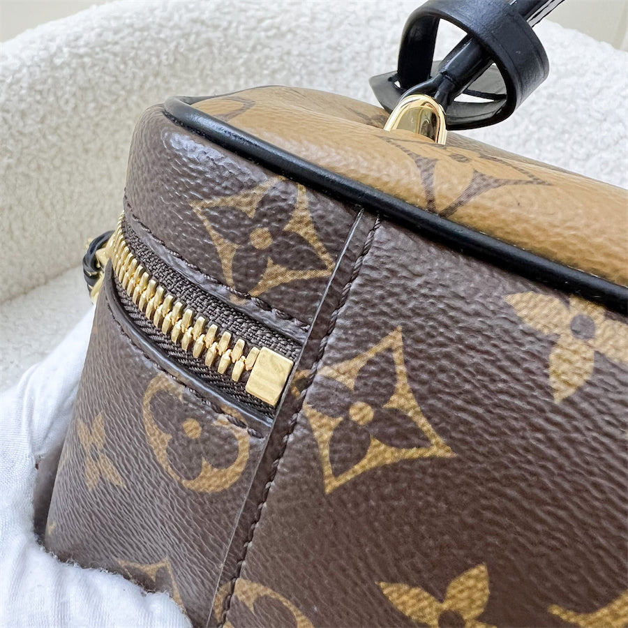 LV Vanity PM in Monogram Canvas and Black Trim with GHW
