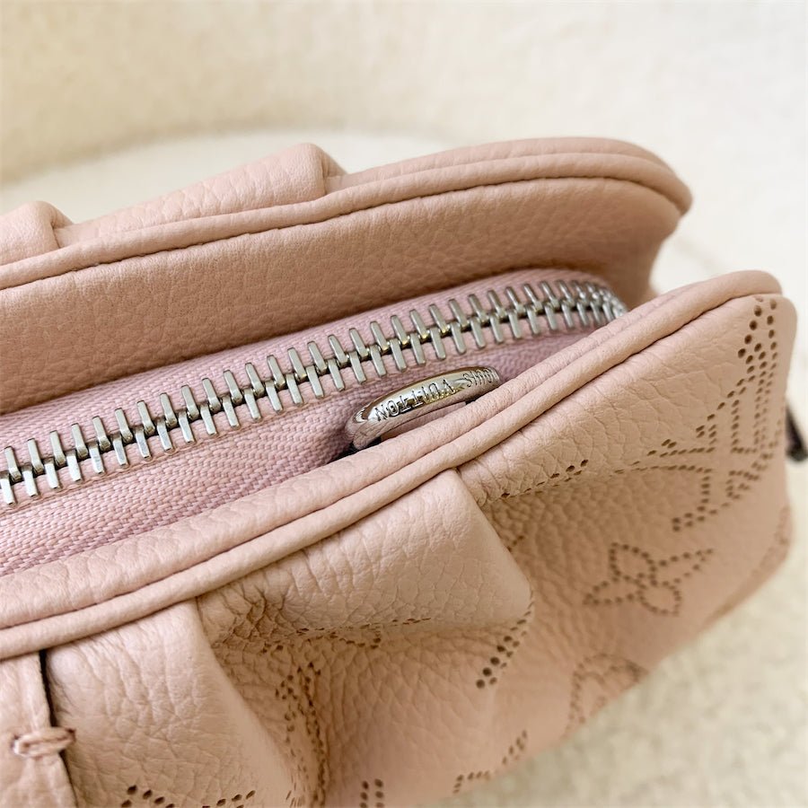 LV Scala Mini Bag in Magnolia Pink Mahina Calf Leather and SHW