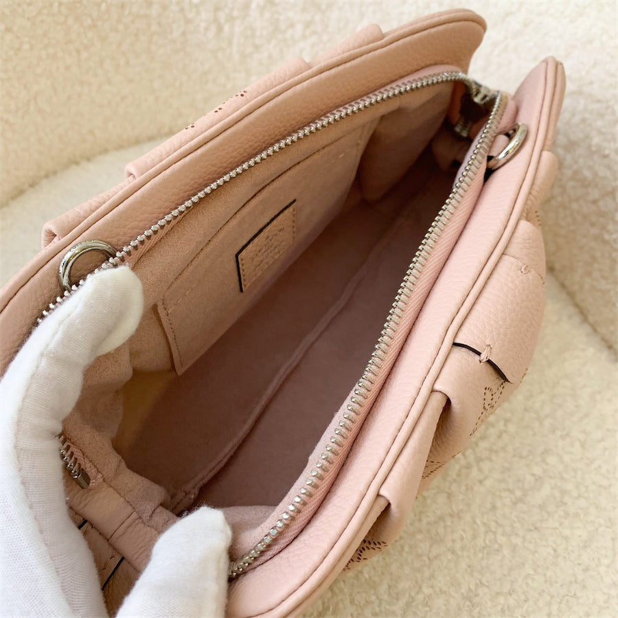 LV Scala Mini Bag in Magnolia Pink Mahina Calf Leather and SHW