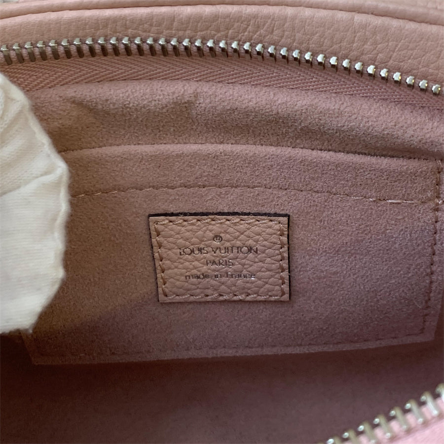 LV Scala Mini Bag in Magnolia Pink Mahina Calf Leather and SHW