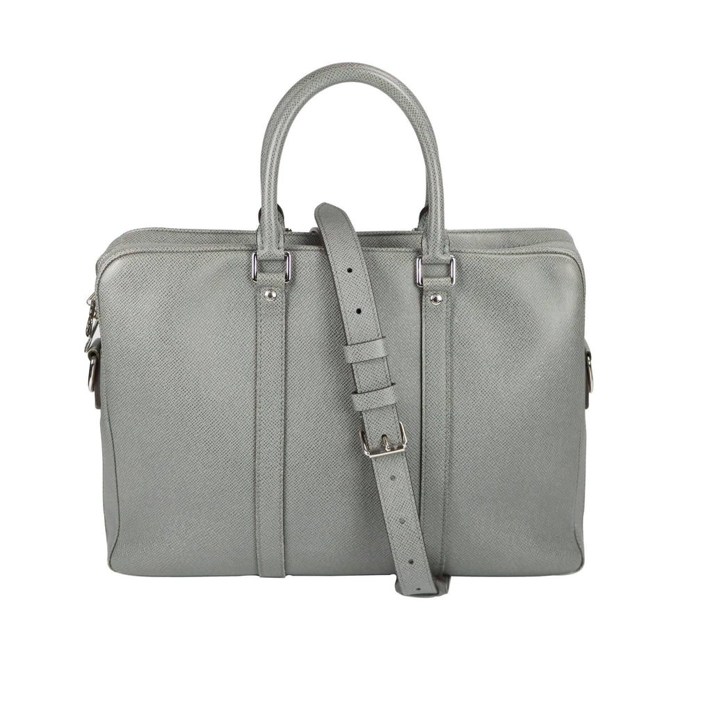 Louis Vuitton Porte-Documents Voyage PM Glacier Gray Taiga