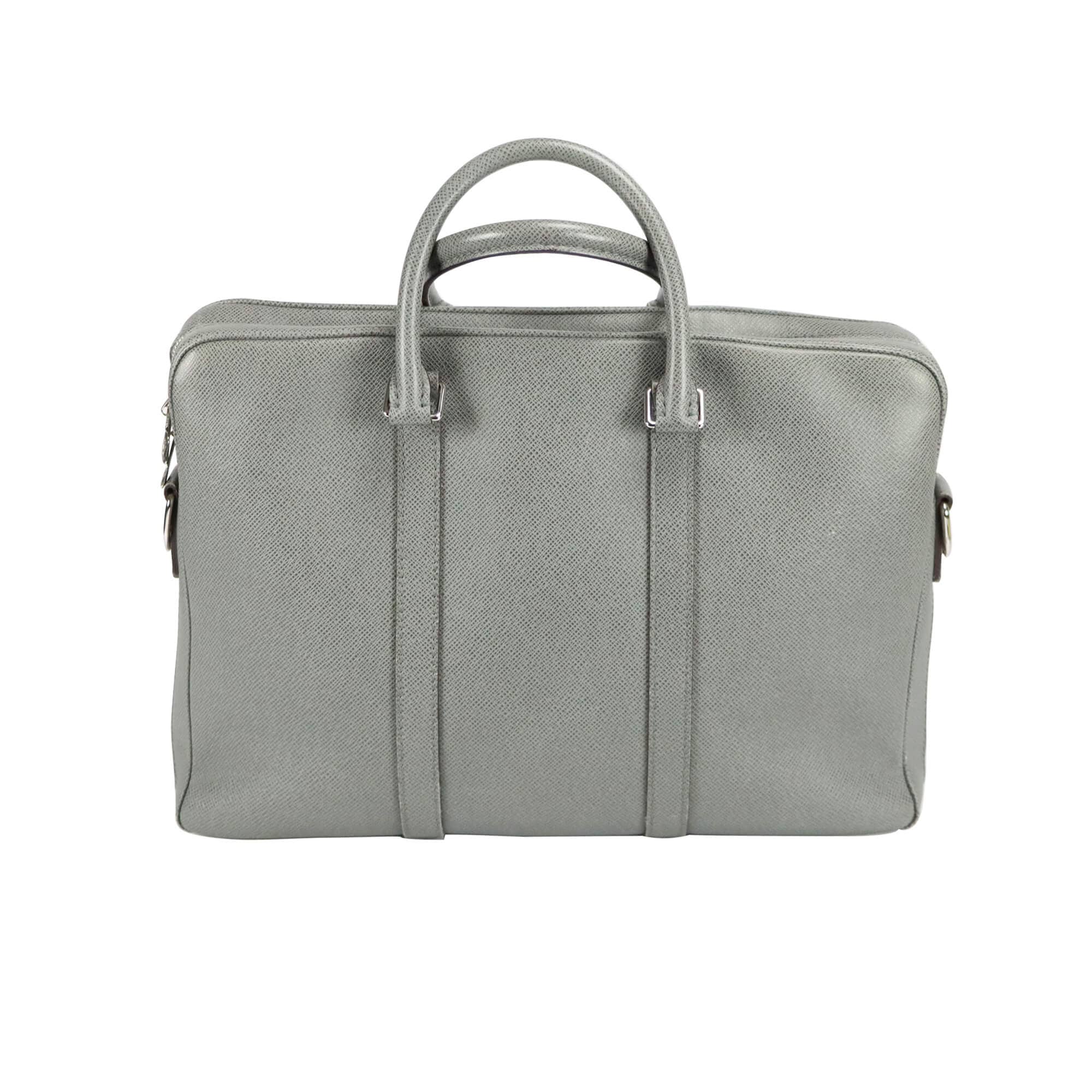 Louis Vuitton Porte-Documents Voyage PM Glacier Gray Taiga