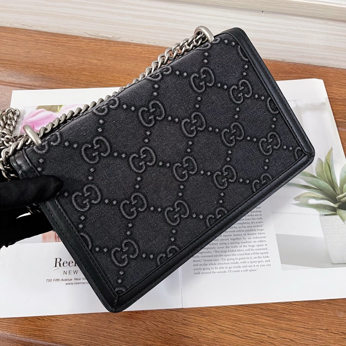 GC709 Dionysus Small Shoulder Bag / 11"W x 6.2"H x 4"D