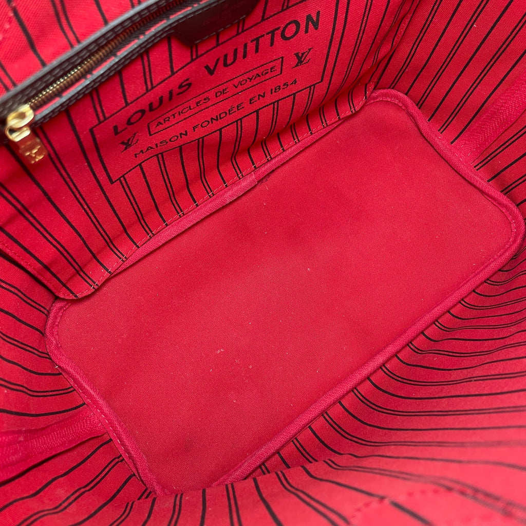 LOUIS VUITTON Neverfull MM Damier Ebene