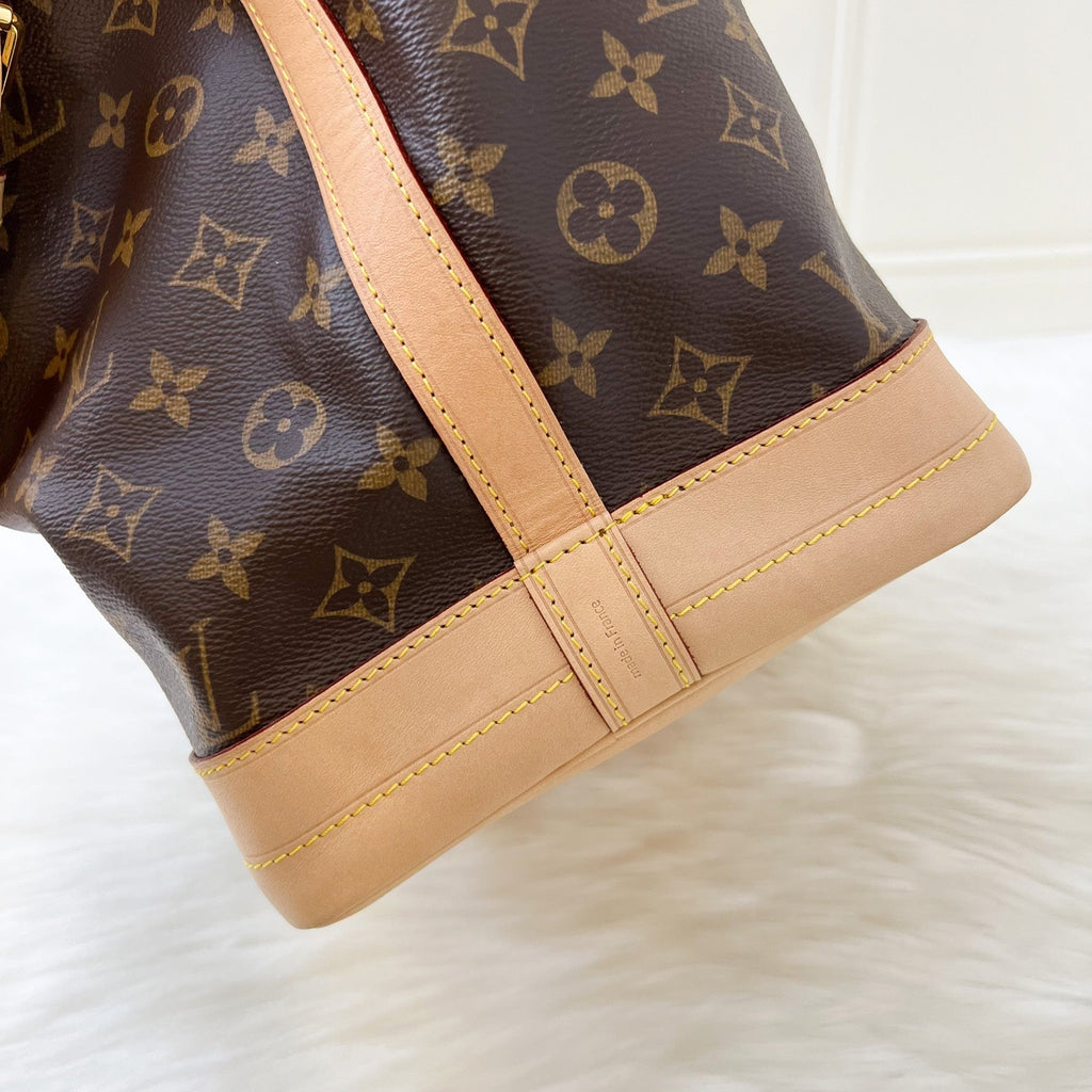 LV Noe Bucket Bag in Monogram Canvas and GHW