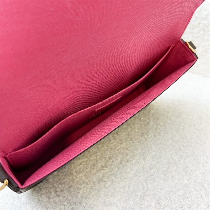 LV Christmas 2021 Hollywood Felicie 3-in-1 Pochette in Monogram Canvas GHW