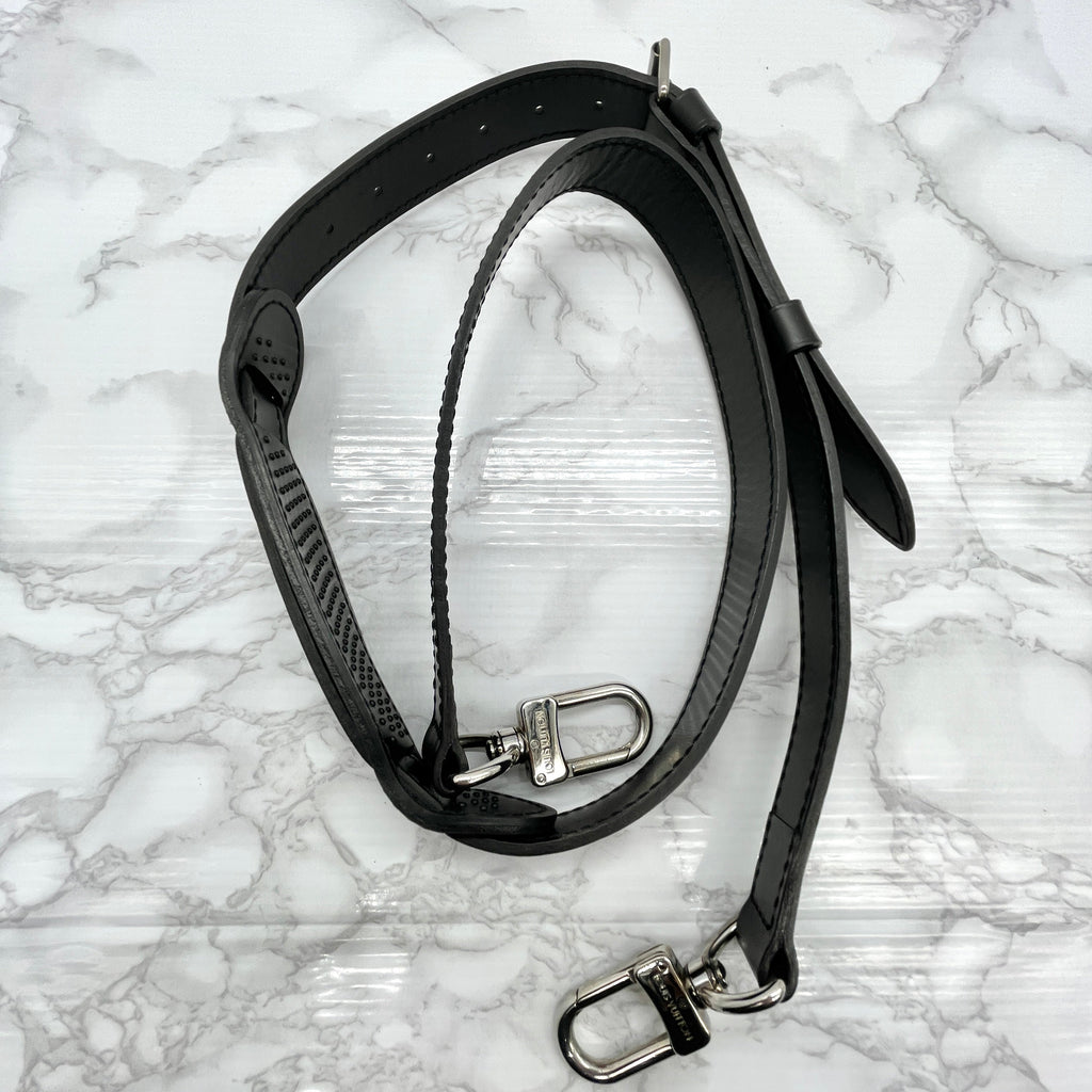 LOUIS VUITTON Graphite Keepall 55 Bandouliere