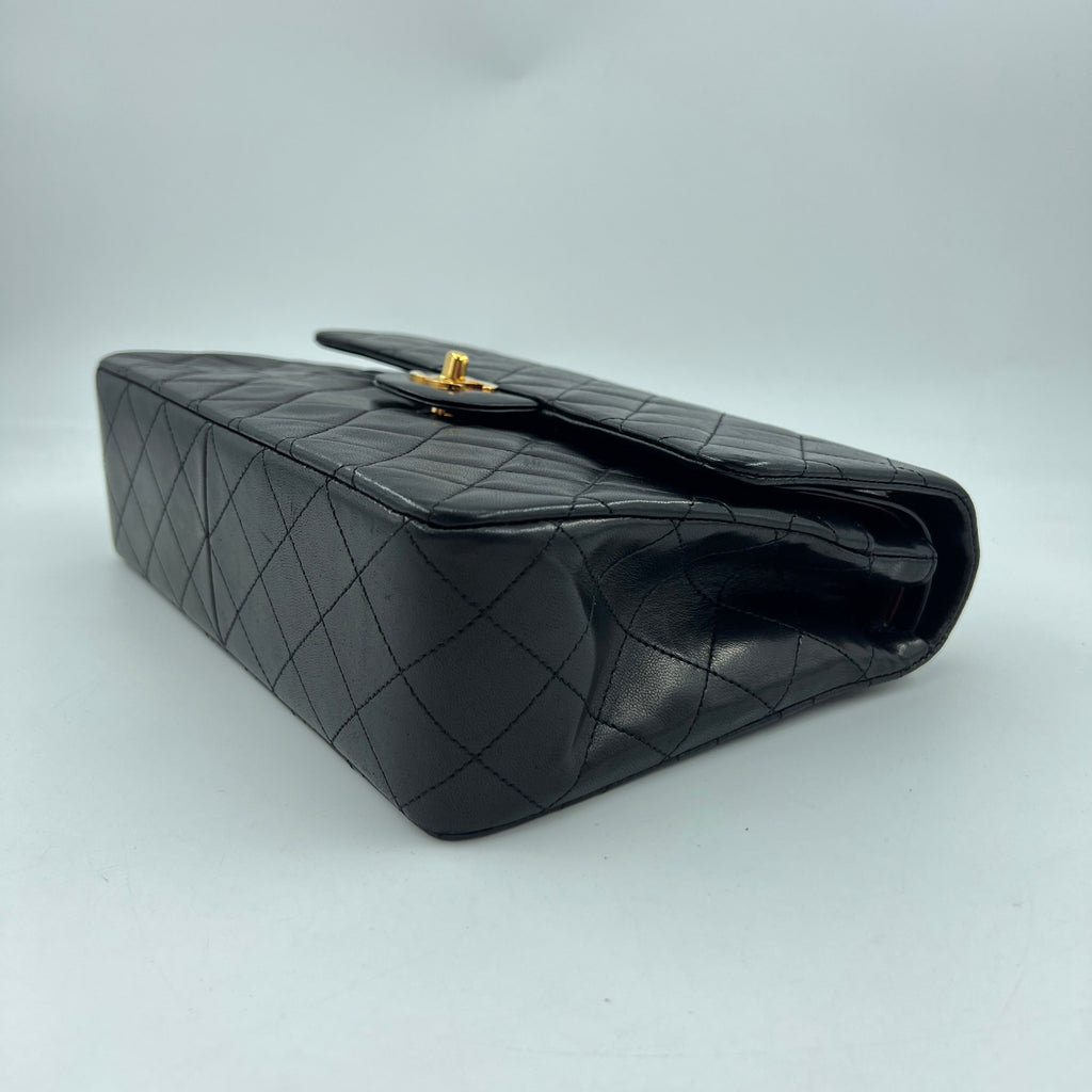 Chanel Classic Flap Large Size Lambskin Year 1991 Dust Bag Sticker