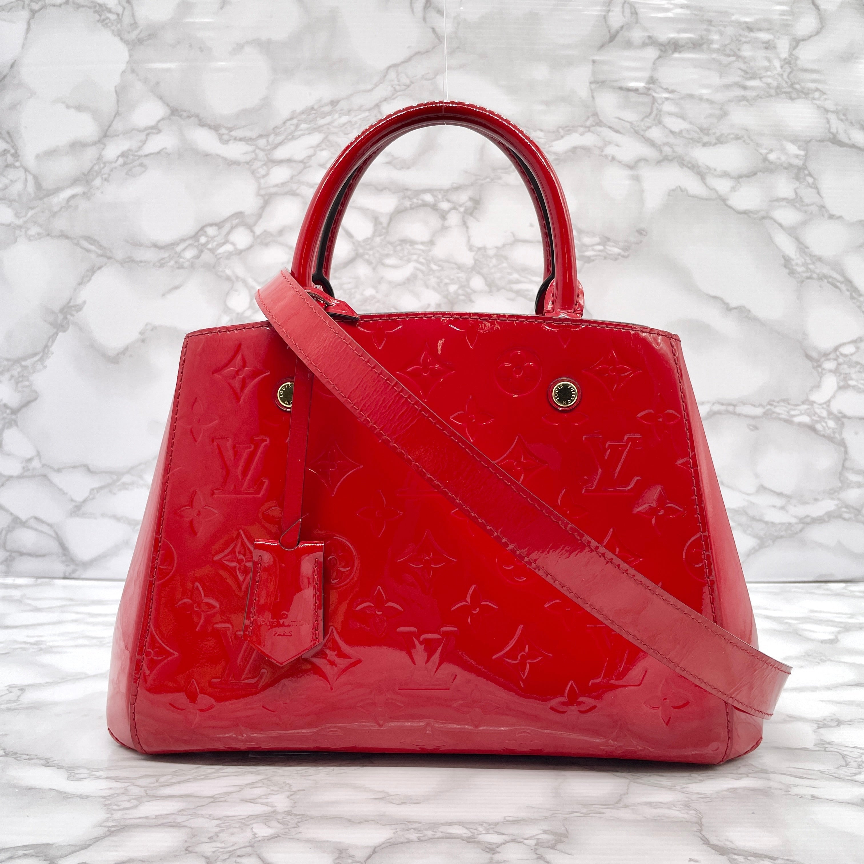 LOUIS VUITTON Vernis Montaigne BB