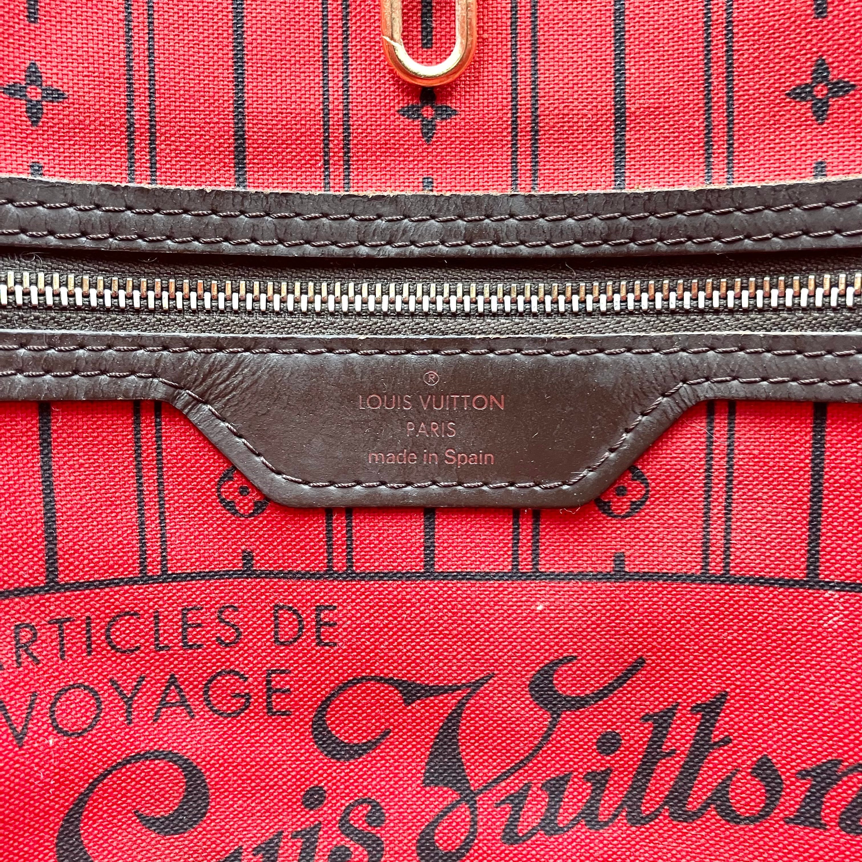 LOUIS VUITTON Damier Neverfull MM