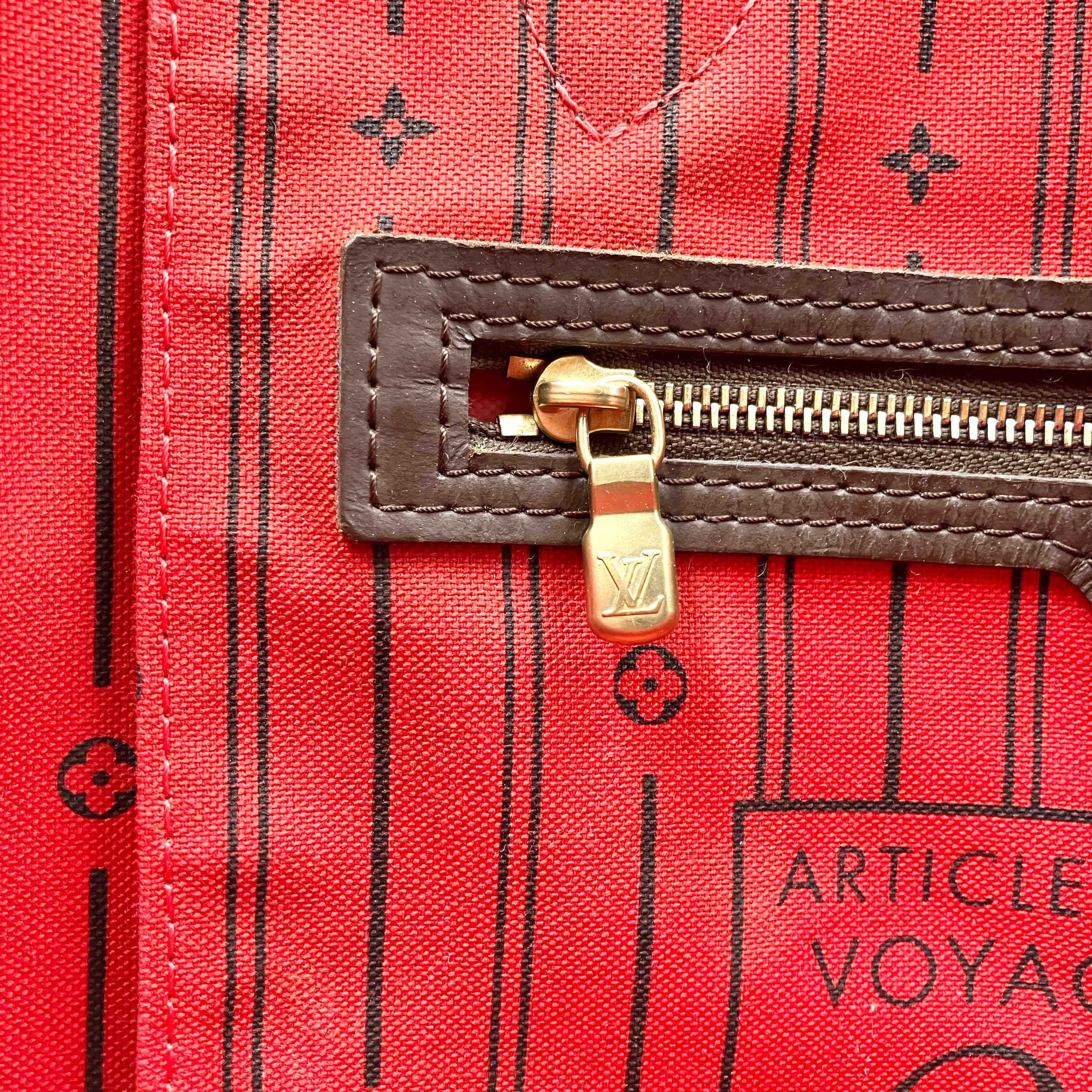 LOUIS VUITTON Damier Neverfull MM