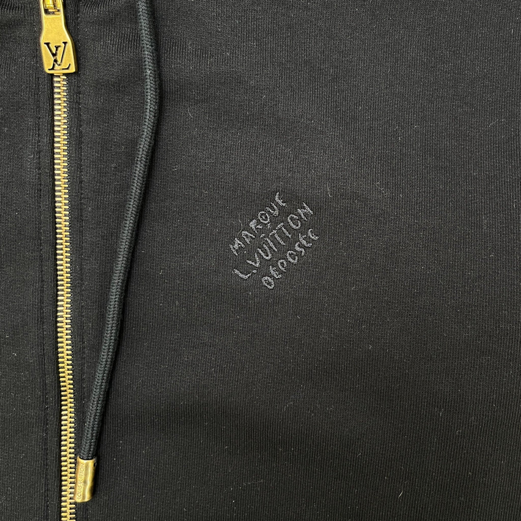 Men's Hybrid Zipped Signature Jacket Black Size M