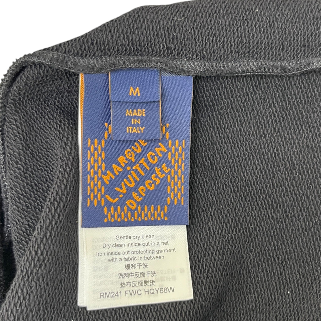 Men's Hybrid Zipped Signature Jacket Black Size M