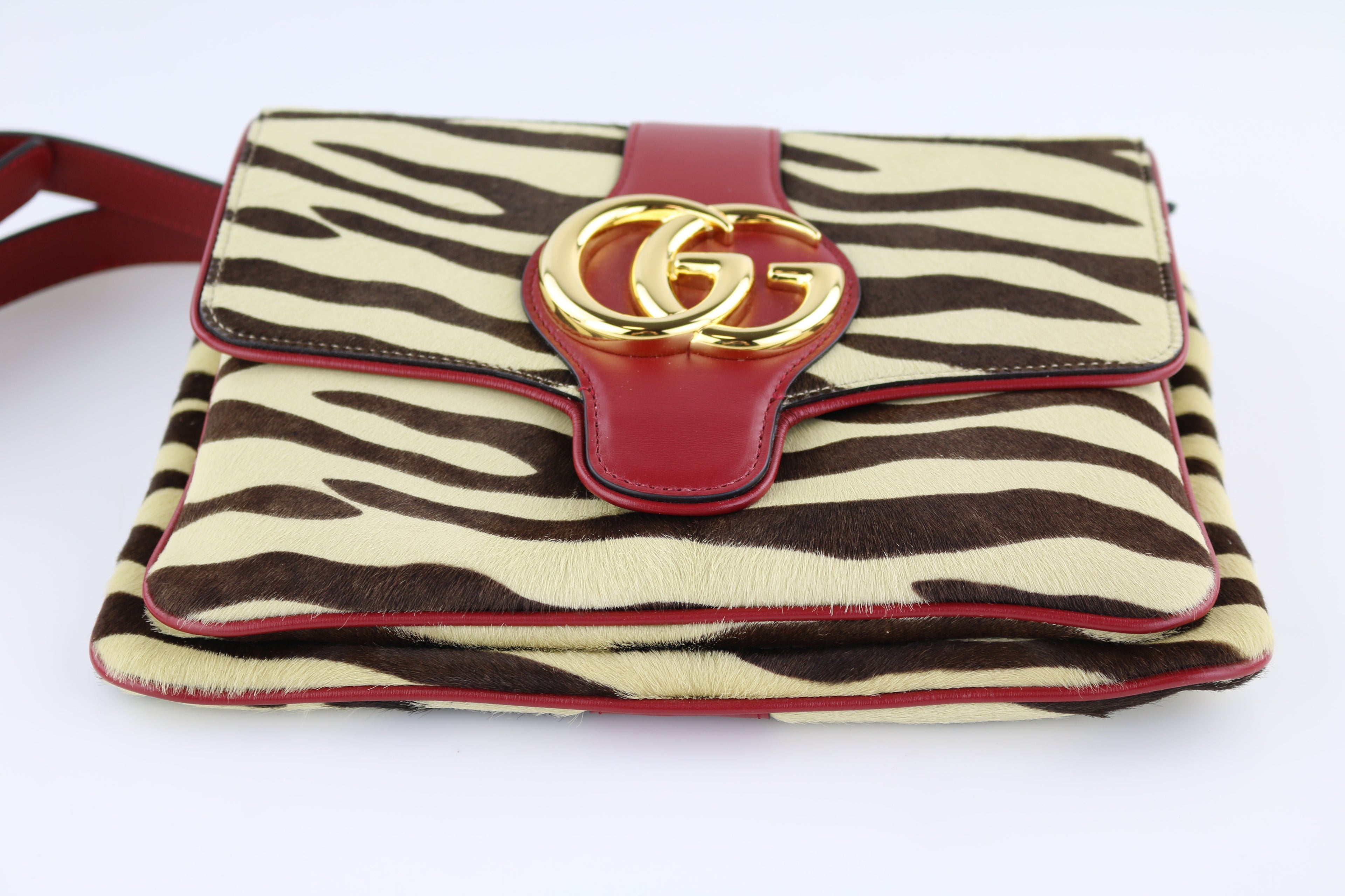 Arli Tiger Print Medium Shoulder Bag