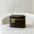 LV Nano Nice in Monogram GHW