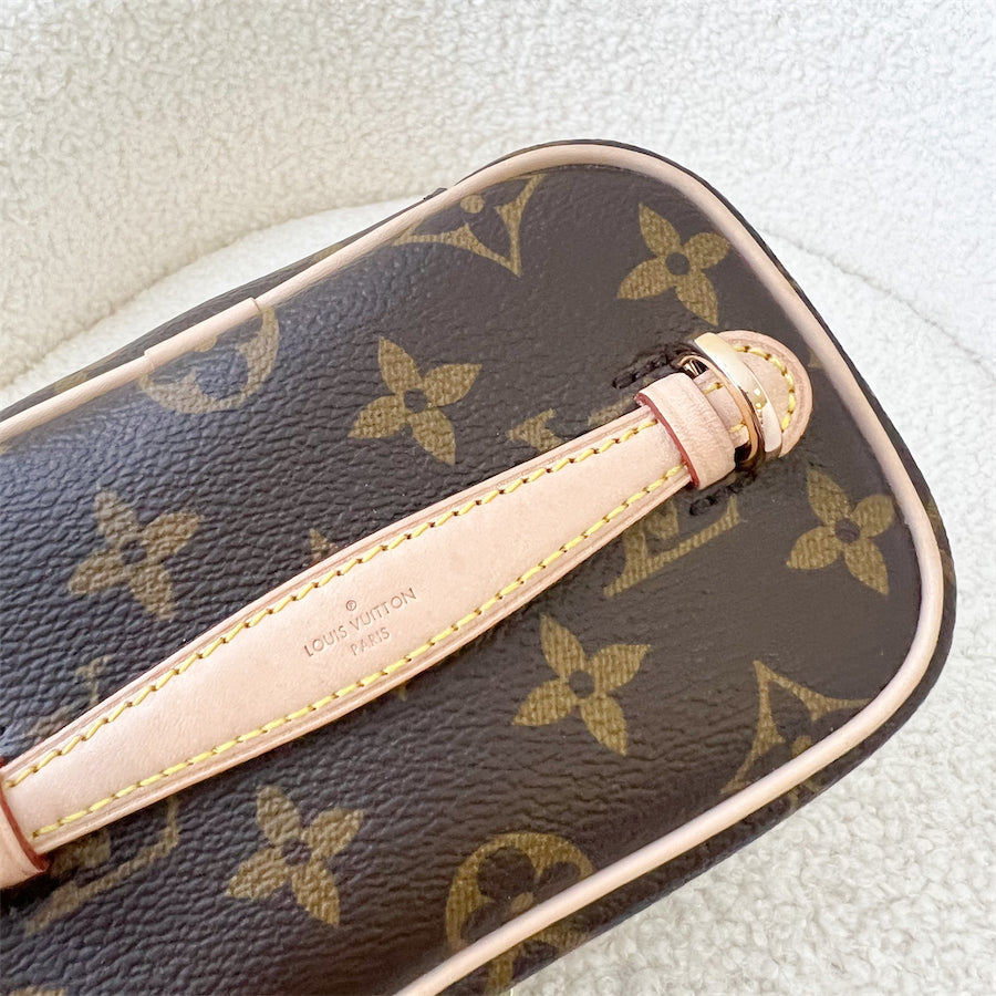 LV Nano Nice in Monogram GHW