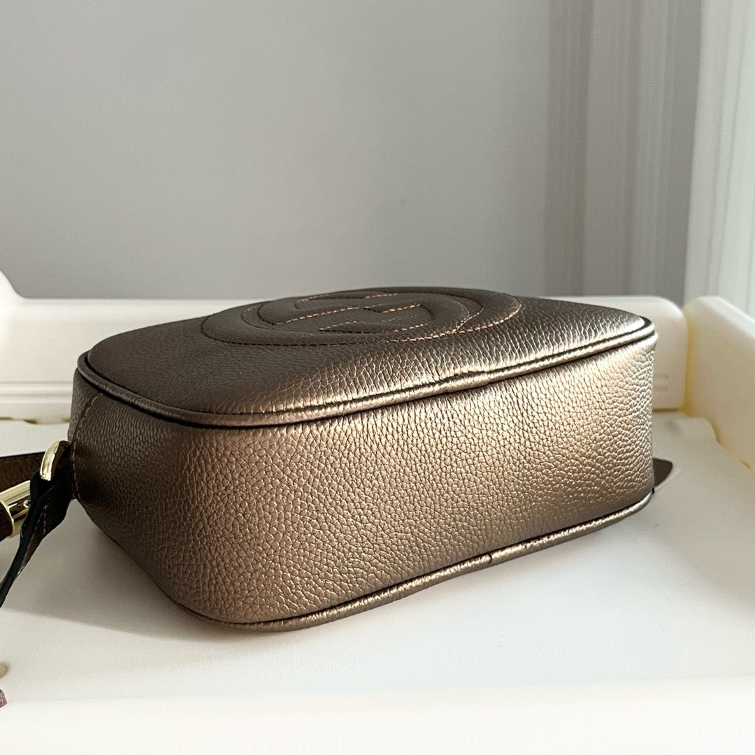 GC680 GG Disco Soho Shoulder Bag / 8.3x5.9x2.7inch