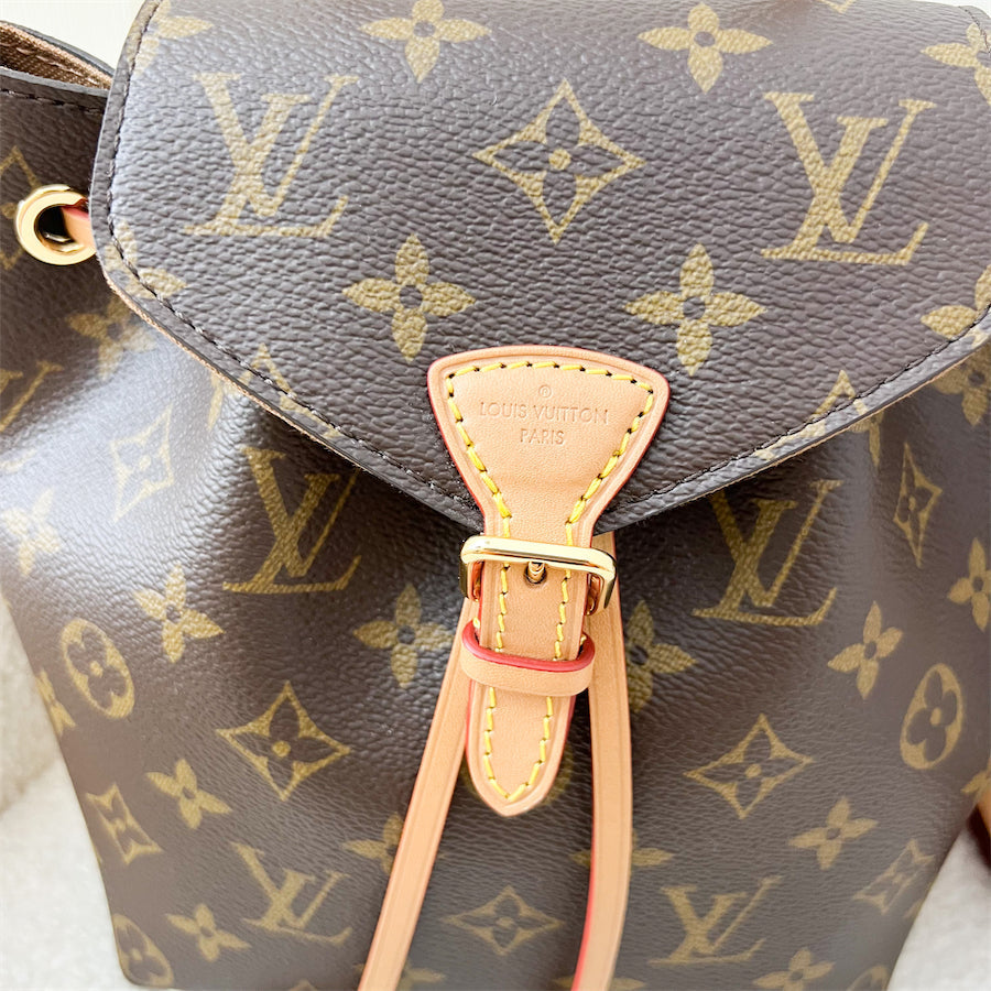 LV Montsouris BB Backpack in Monogram Canvas GHW