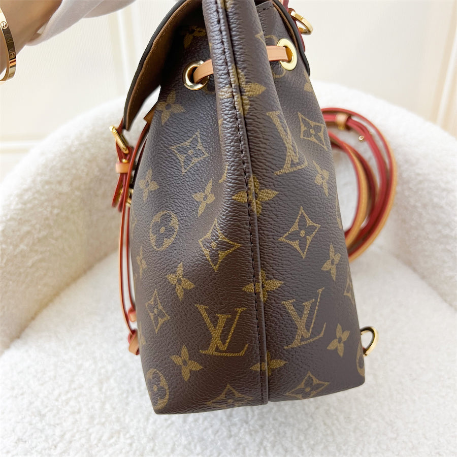 LV Montsouris BB Backpack in Monogram Canvas GHW