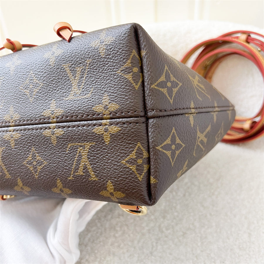 LV Montsouris BB Backpack in Monogram Canvas GHW