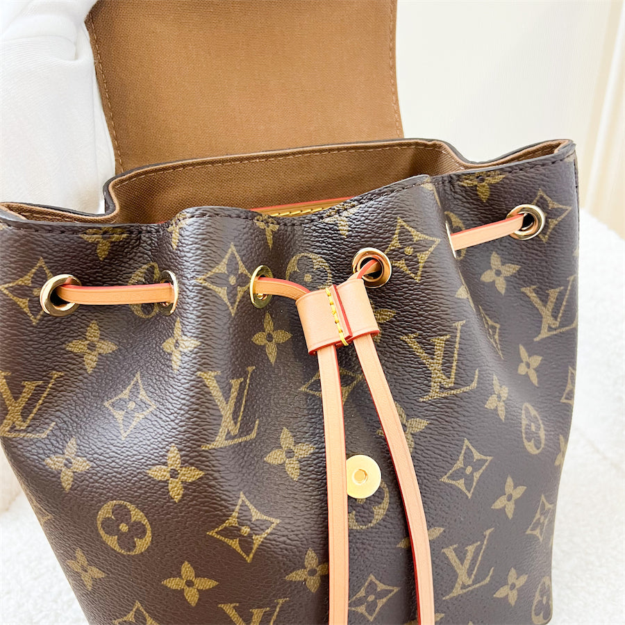 LV Montsouris BB Backpack in Monogram Canvas GHW