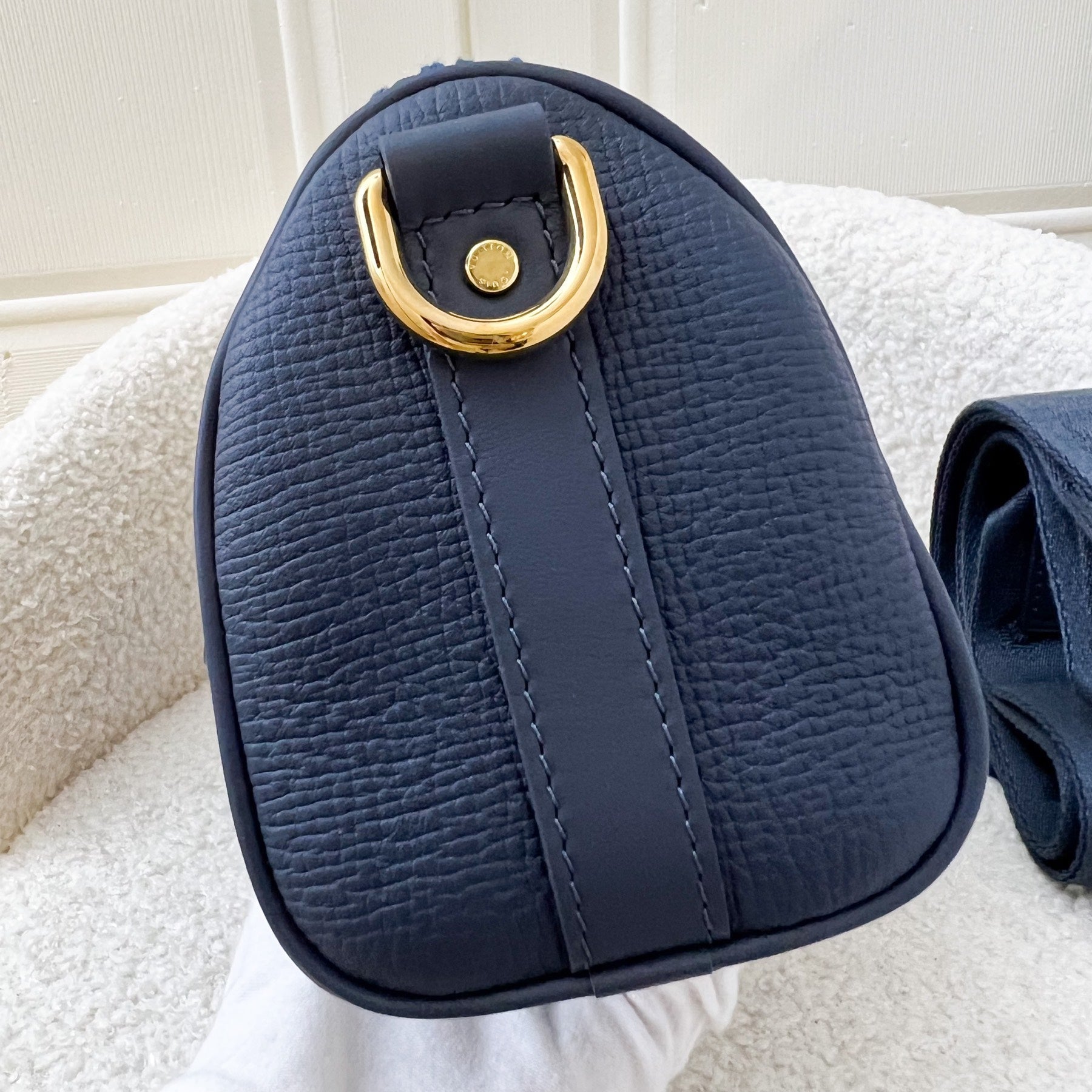 LV x Nigo Keepall XS in Denim, Leather and GHW